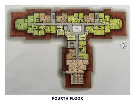 Fourth floor plan