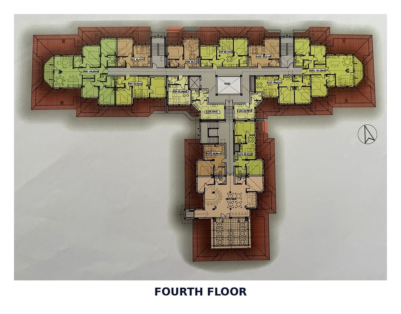 Fourth floor plan