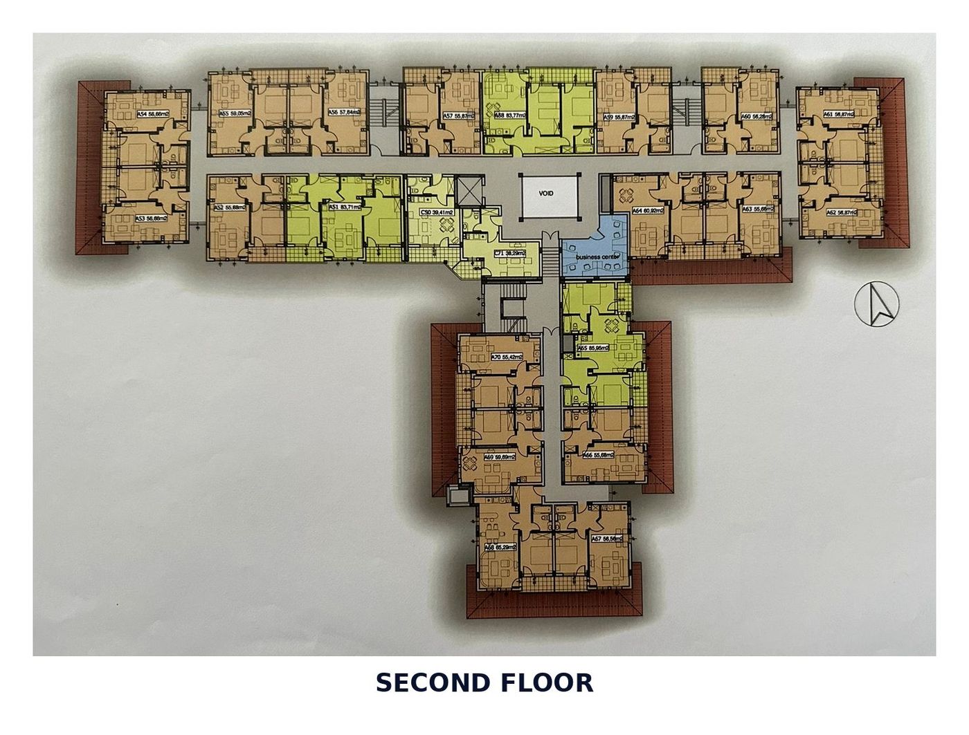 Second floor plan