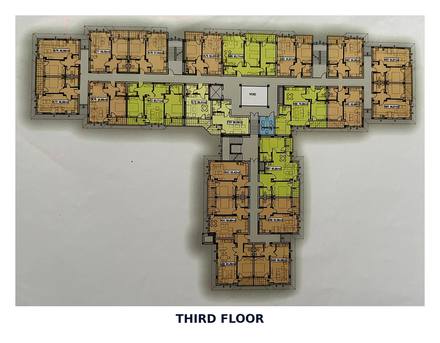 Third floor plan