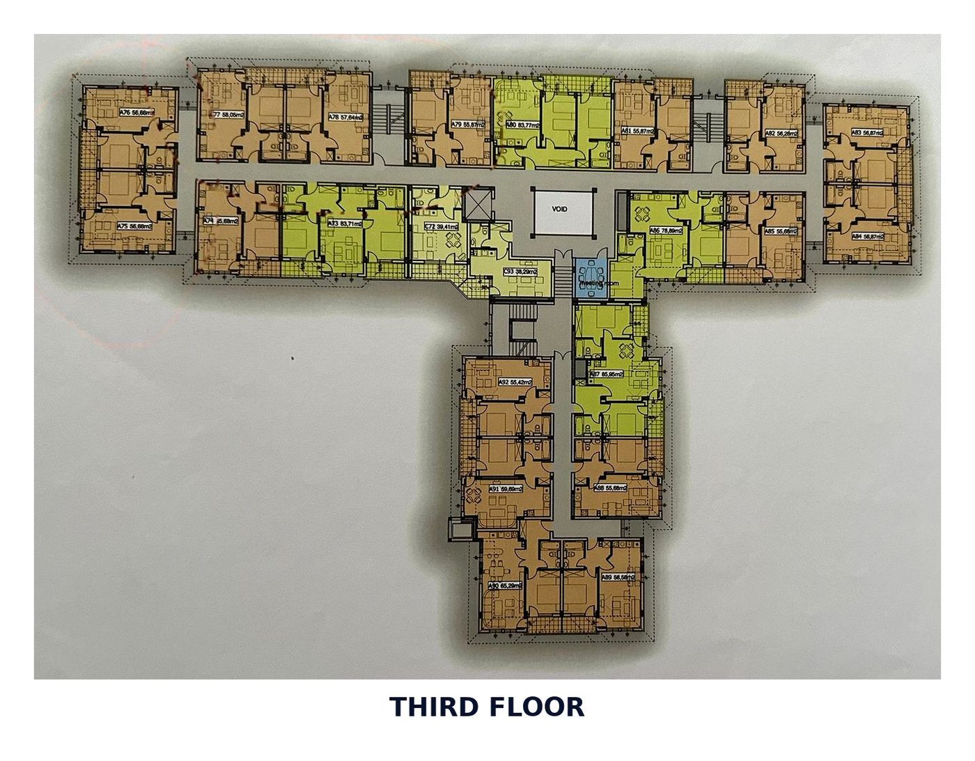 Third floor plan